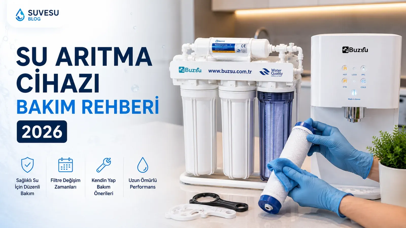 Su arıtma bakım rehberi 2026