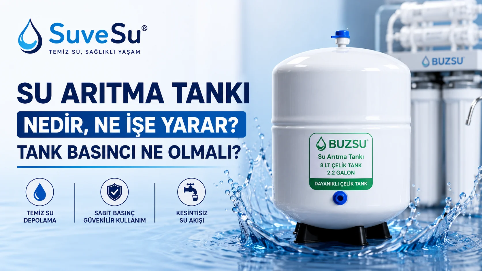 Su arıtma tankı nedir ne işe yarar