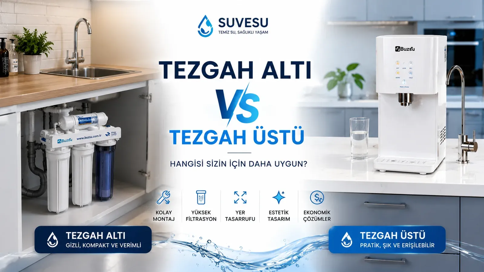 Tezgah altı mı tezgah üstü mü?